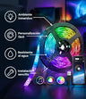 Cinta Led Luces Multicolor 5 Metros Bt